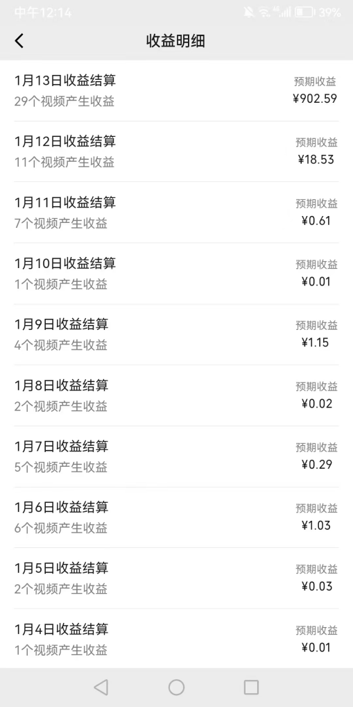 一天轻松三位数，视频号纯原创领域，年末流量大爆炸